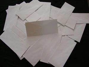 50 no. 10 sobres de cartas de seguridad blanco 4,1""x9,5"" - Imagen 1 de 3