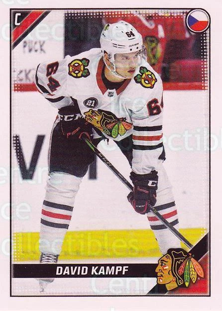 2019-20 Topps Stickers #113 David Kampf - Image 1 of 1