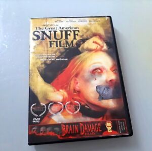 DVD THE GREAT AMERICAN SNUFF MOVIE - 2007 BRAIN DAMAGE RARE