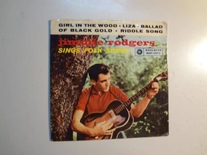 JIMMIE RODGERS:Jimmie Rodgers Sings Folk Songs-Sweden 7" 60 Roulette Recs.EP PCV - Picture 1 of 4