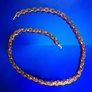 1980s Vintage Tortoise Shell Eyeglass Chain Fashion Accessory - Picture 1 of 5