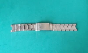 Vintage SECONDA Stainless Steel Metal Watch Band - Picture 1 of 4
