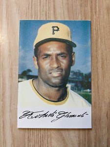 PIRATES ROBERTO CLEMENTE ORIGINAL FAN CLUB CARD - 1972 DAILY JUICE CO.-1