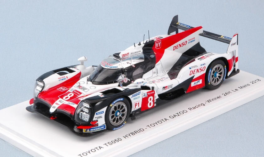 TOYOTA TS050 HYBRID N.8 WINNER LM 2018 F.ALONSO S.BUEMI-K.NAKAJIMA  43LM18 SPARK - Imagen 1 de 1