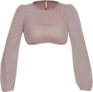 Blusa Dirndl Marjo Ivana Sarah manga larga nude - Imagen 1 de 8