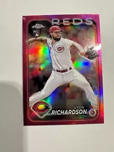 2024 Topps Chrome #230 Lyon Richardson Pink Refractors⚾️🦅 - Picture 1 of 2