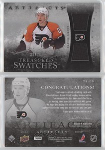 2010-11 Upper Deck Artifacts Treasured Swatches Silver /50 Claude Giroux #TS-CG