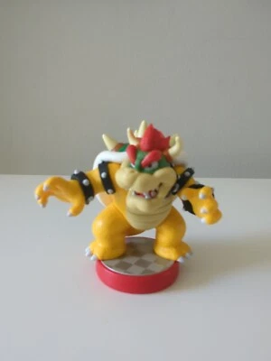 Figura Amiibo Bowser Switch 3DS Super Smash Bros Mario Nintendo NVL-001 Foto 1 de 4