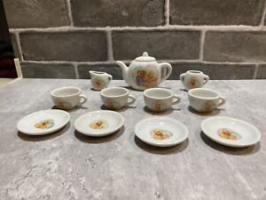 miniatureteddy bear tea set/ doll tea sets