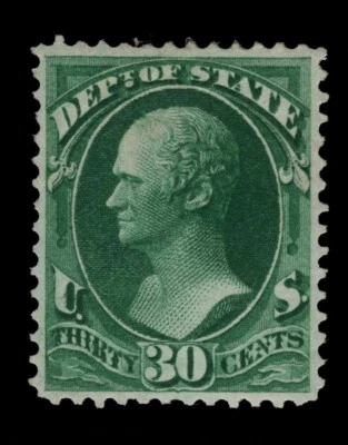 MOMEN: US STAMPS #O66 OFFICIAL MINT OG H PF GRADED CERT VF-80 LOT #82253 - Image 1 of 3