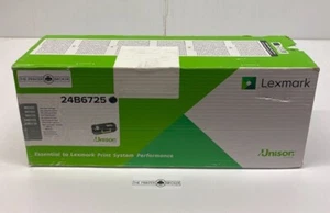 Lexmark M5155 M5163 M5170 Series Black Toner Cartridge 24B6725 - Picture 1 of 4