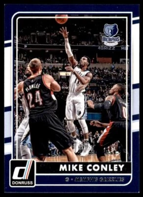 2015-16 Donruss Mike Conley Memphis Grizzlies #133 - Image 1 of 2