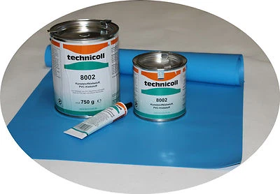 Pool Reparaturset mit Kleber Folien Reparaturset Poolflicken + Kleber Schwimmbad - Bild 1 von 4