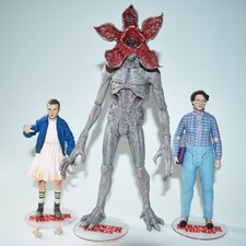 McFarlane Stranger Things DEMOGORGON ELEVEN BARB Lot of 3 Action Figures