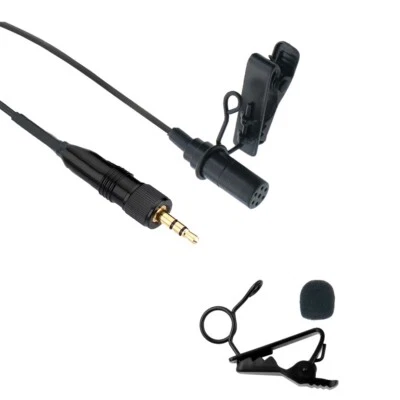 ECM1 Lavalier Lapel Microphone For Sony UTX UWP Series Wireless BeltPack Camera - Image 1 of 4
