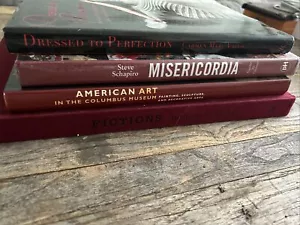 $149 Pottery Barn Modern Dust Jacket Stacking Coffee Table Books - Set Of 4, Red - Imagen 1 de 7