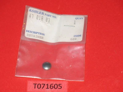 Original original KOHLER 47 018 03, 4701803 tapa de retención, pieza del motor ¡NUEVO EN STOCK! Foto 1 de 2