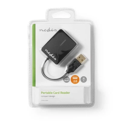 Lettore di schede SD All-in-One  USB 2.0 NEDIS - Immagine 1 di 4
