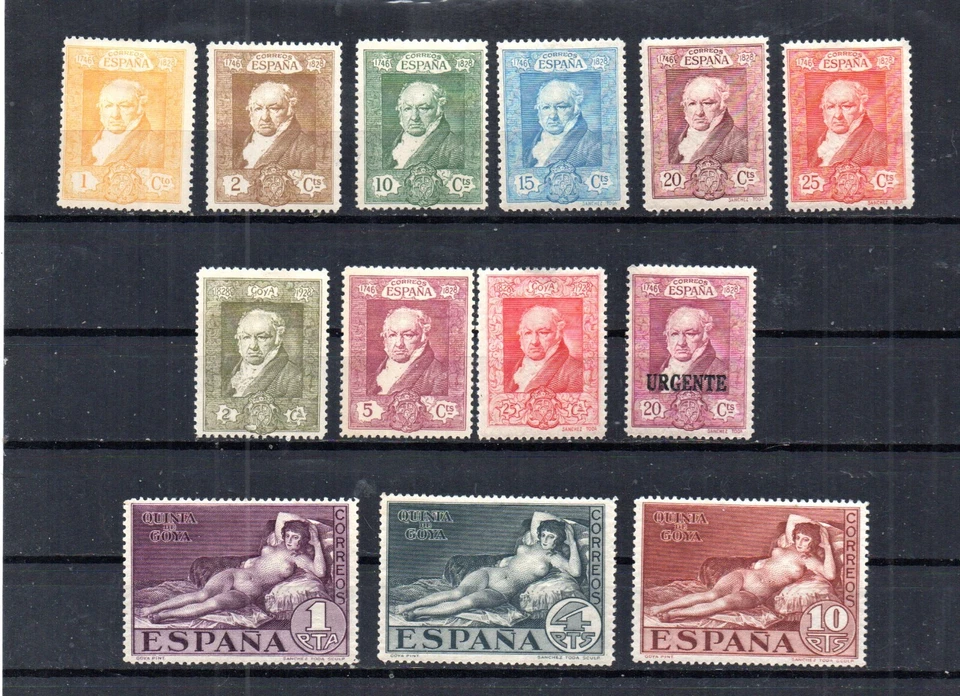 SPAIN 1930. TRIBUTE TO FRANCISCO DA GOYA AND HIS PAINTING OF " LA MAJA DESNUDA" - Image 1 of 1