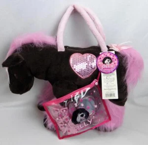 Olly & Friends Brown Pony Horse Purse Pink Accesories Case Comb Mirror Bows New - Picture 1 of 6