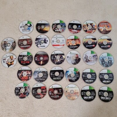 Microsoft XBox 360 Lot of 27 Loose Video Games - Image 1 of 4