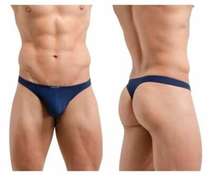 ErgoWear Thong X4D Ergonomic Silky Soft Microfiber Fabric Navy 0898 69 - Picture 1 of 5