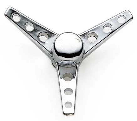 Mr Gasket 9868 Chrome Air Cleaner / Filter Tri-Bar Wing Nut - Image 1 of 1