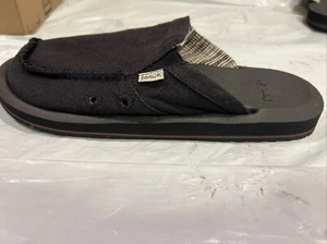 Unisex Shoes Sanuk YOU GOT MY BACK SOFT TOP HEMP Size 9.5 Men 11 Women's Loafers - Picture 1 of 8