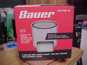 Bauer 1954A-B Nass-/Trockensaugerfilter - Bild 1 von 5