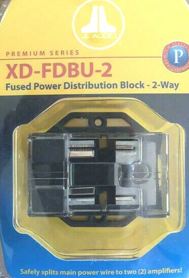 JL Audio XD-FDBU-2 MAXI Fuse Power Distribution Block 1/0 awg In 4 awg Out NEW - Image 1 of 1