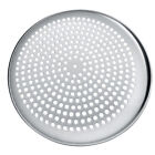 Commercial Grade 8" Round Perforated Pizza Tray Stainless Steel