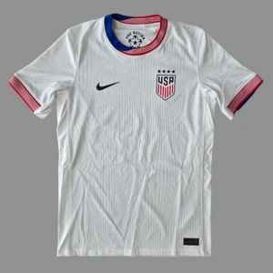 Nike USA 2024 Match Home Soccer Jersey Dri-Fit ADV White FJ1527-101 Kids Large L - Picture 1 of 12