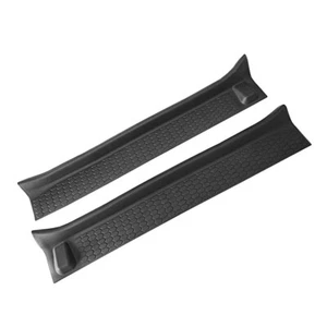For 18-24 Jeep Wrangler JL 2dr Black Door Sill Plate Threshold Protector Guards - Bild 1 von 6