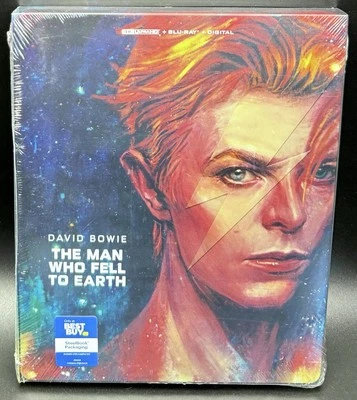 THE MAN WHO FELL TO EARTH - BEST BUY 4K BLURAY STEELBOOK **NEW! PLEASE READ!!** - Image 1 of 4