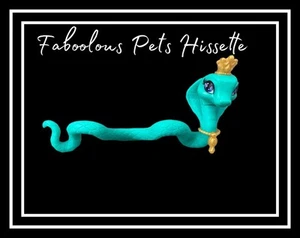 Monster High Cleo De Nile G3 Faboolous Pets Hissette Pet Snake Wrap Around - Bild 1 von 2