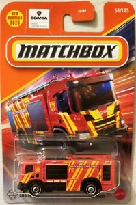 Matchbox - 2025 Mainline 58/125 Scania XT Fire Truck (BBJBN58) - Picture 1 of 1