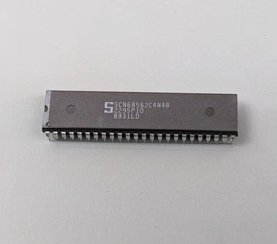 (2) Двойные интегральные схемы UART Signetics SCN68562C4N48 - Изображение 1 из 3