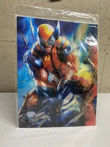 Marvel Comics 3D holografisches linsenförmiges Poster Wolverine Figur. - Bild 1 von 4