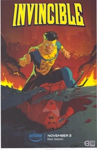Steven Yeun & J.K. Simmons Signed Invincible 11x17 Photo SWAU - Picture 1 of 1