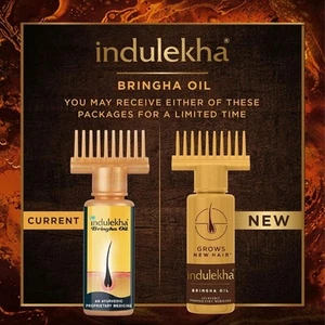 Indulekha Bringha Ayurvedisches Haaröl zur Haarausfallkontrolle... - Picture 1 of 11