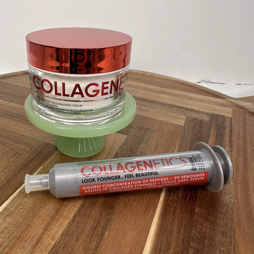 Crema Rejuvenecedora Devoted Creations Collagenética 4 Fl. Suero para área de enfoque y oz Foto 1 de 4