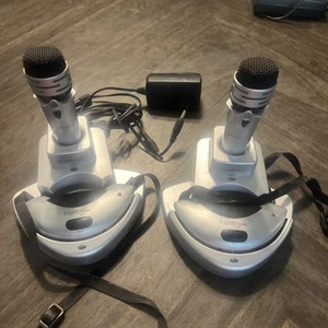 2x Front Row Pro Phonic Ear 950C Microphone Pendant & Charger Base w/ 940TM Mic - Picture 1 of 11
