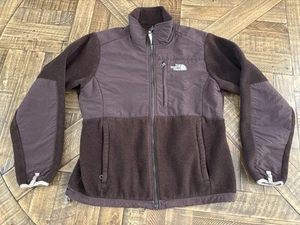 THE NORTH FACE Brown POLARTEC Fleece Zip-up Hiking Jacket, Womens Medium 030 - Picture 1 of 13