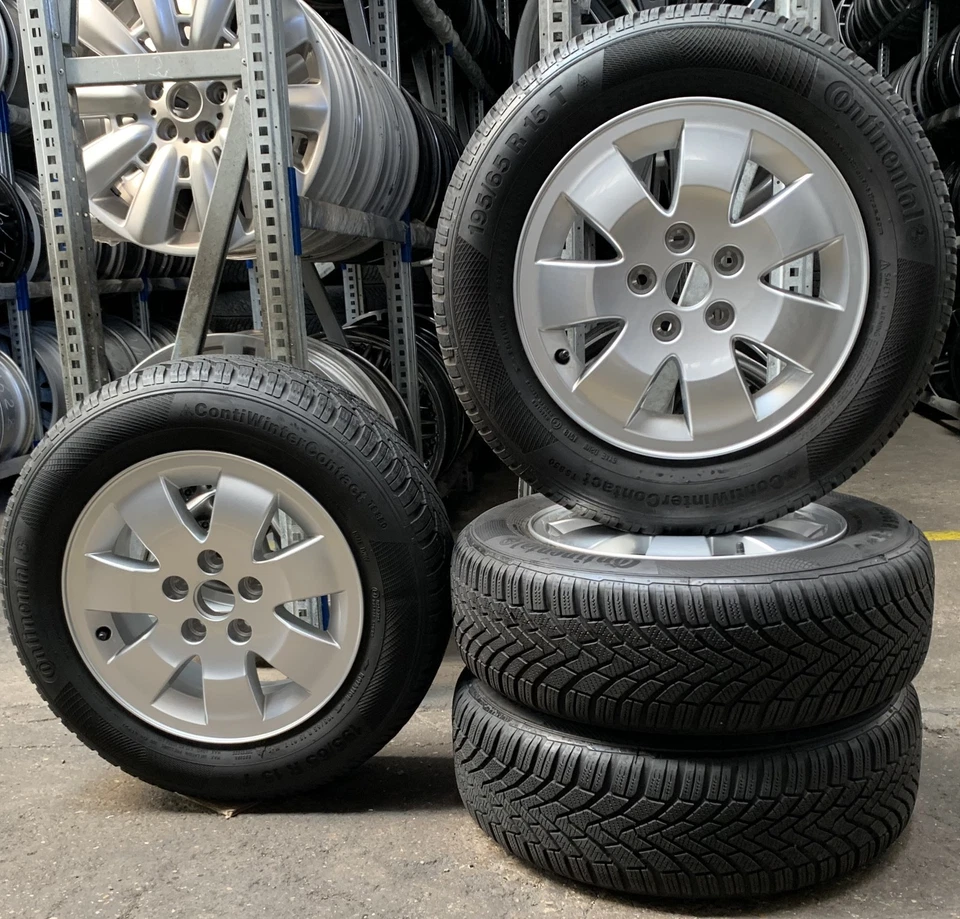4x Original Mercedes-Benz Winterräder 195/65 R15 95T - für Citan W415 1414 - Bild 1 von 3