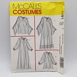 McCalls Schnittmuster 4091 Misses Negligee Kleid Kostüm Größen X Small Medium - Bild 1 von 6