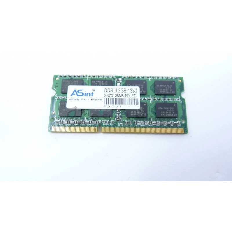 Mémoire RAM ASint SSZ3128M8-EDJED 2 Go 1333 MHz - PC3-10600S (DDR3-1333) DDR3 SO - Bild 1 von 1