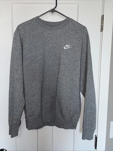 Nike Sportswear Sweatshirt mit Rundhalsausschnitt Fleece BV2662-063 dunkelgrau Größe Small - Bild 1 von 6