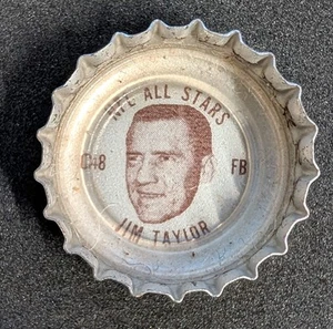 1964-66 Coca-Cola Bottle Caps NFL All-Stars Jim Taylor Green Bay Packers NR-MINT - Picture 1 of 2