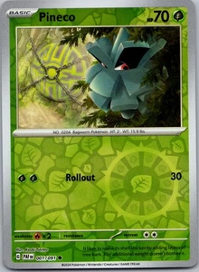 Pineco SV: Paldean Fates 001/091 Reverse Holo - Picture 1 of 2