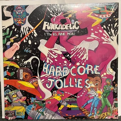 FUNKADELIC • Hardcore Jollies • SEALED 1978 FUNK ROCK SOUL First Pressing M/VG+ - Image 1 of 4